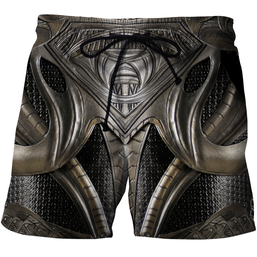 3D Printed Hoodie Chainmail Knight Armor Clothes JJ060304-Apparel-MP-Short-S-Vibe Cosy™