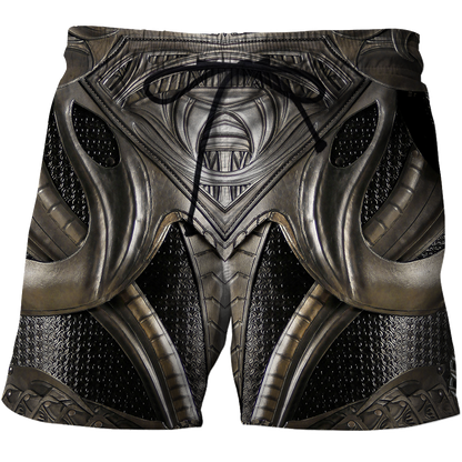 3D Printed Hoodie Chainmail Knight Armor Clothes JJ060304-Apparel-MP-Short-S-Vibe Cosy™