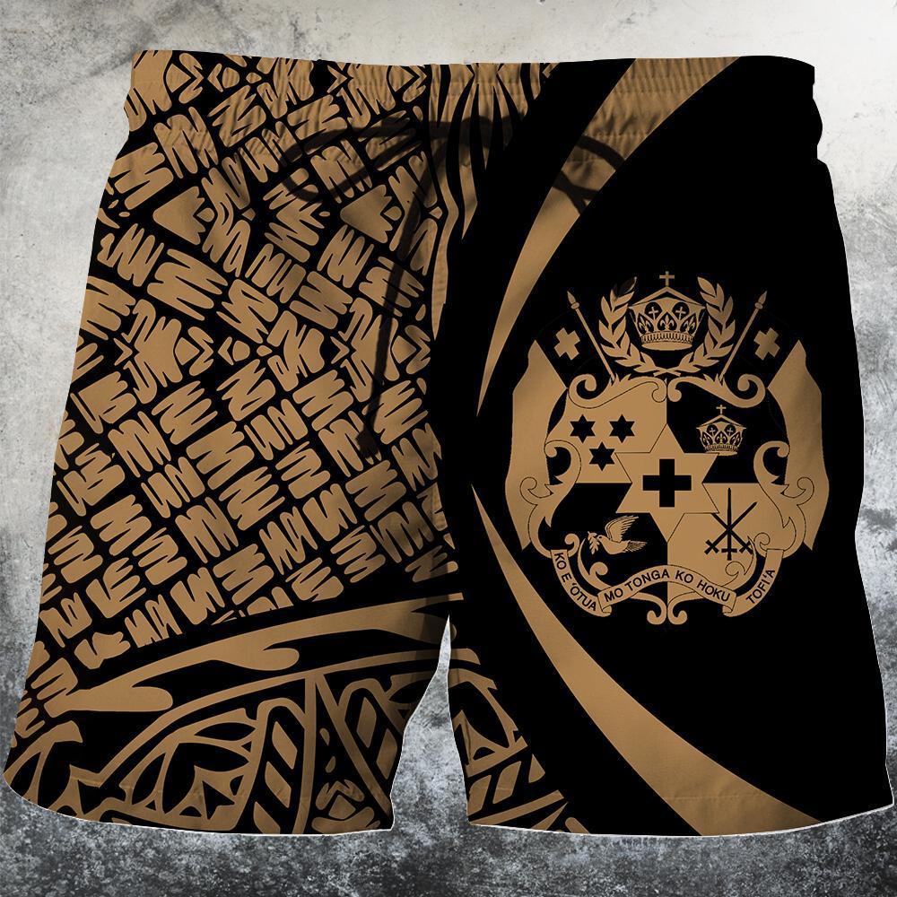 Tonga Polynesian Hoodie - Circle Style NNK 1226-Apparel-NNK-Shorts-S-Vibe Cosy™
