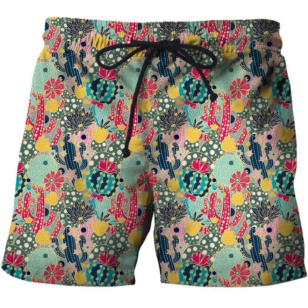 All Over Printing Cactus Color Shirt-Apparel-Phaethon-SHORTS-S-Vibe Cosy™