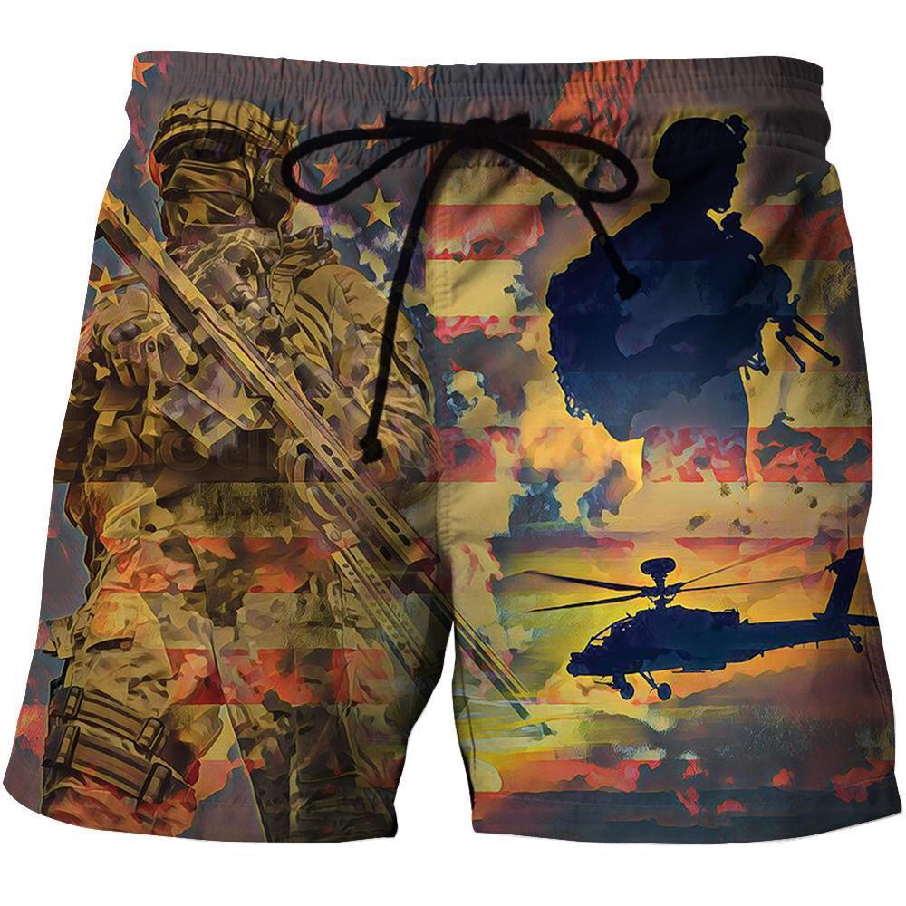 All Over Printed God N Country Shirts-Apparel-HP Arts-SHORTS-S-Vibe Cosy™