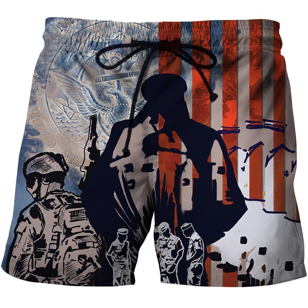 All Over Printed Navy Seal Canvas Shirts-Apparel-HP Arts-SHORTS-S-Vibe Cosy™