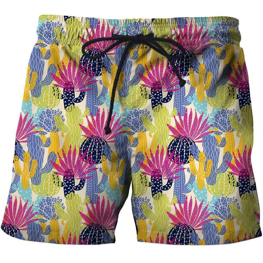 All Over Printing beautiful Cacti Shirt-Apparel-Phaethon-SHORTS-S-Vibe Cosy™