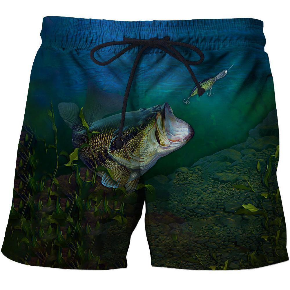 3D All Over Printing Beautiful Bait Fishing-Apparel-Phaethon-SHORTS-S-Vibe Cosy™