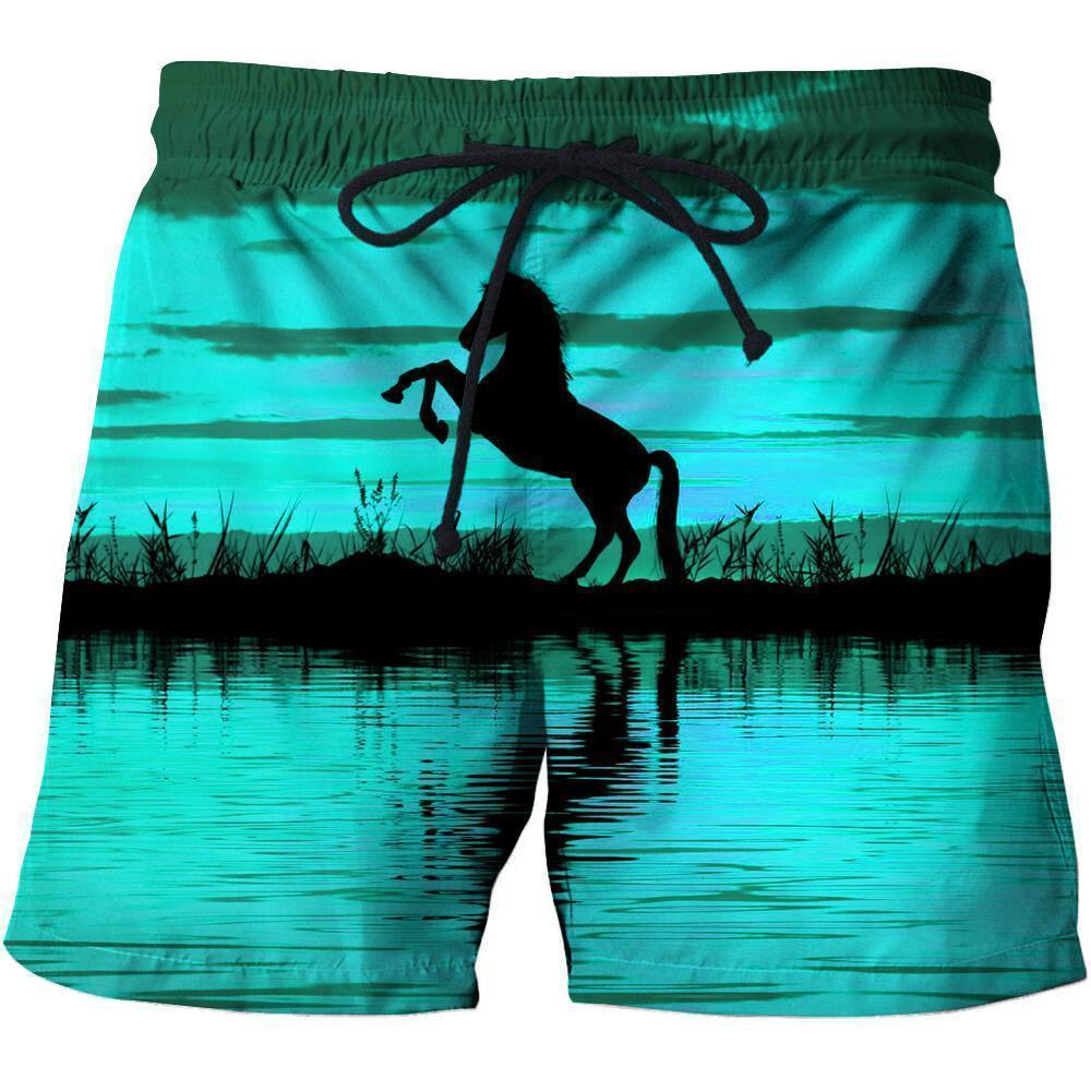 3D All Over Print Silhouette Hourse Shirts 1-Apparel-Phaethon-SHORTS-S-Vibe Cosy™