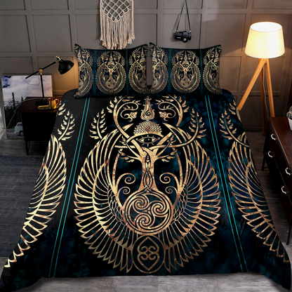 Egyptian Sacred Geometry Tattoo Bedding Set XT  TNA04022103