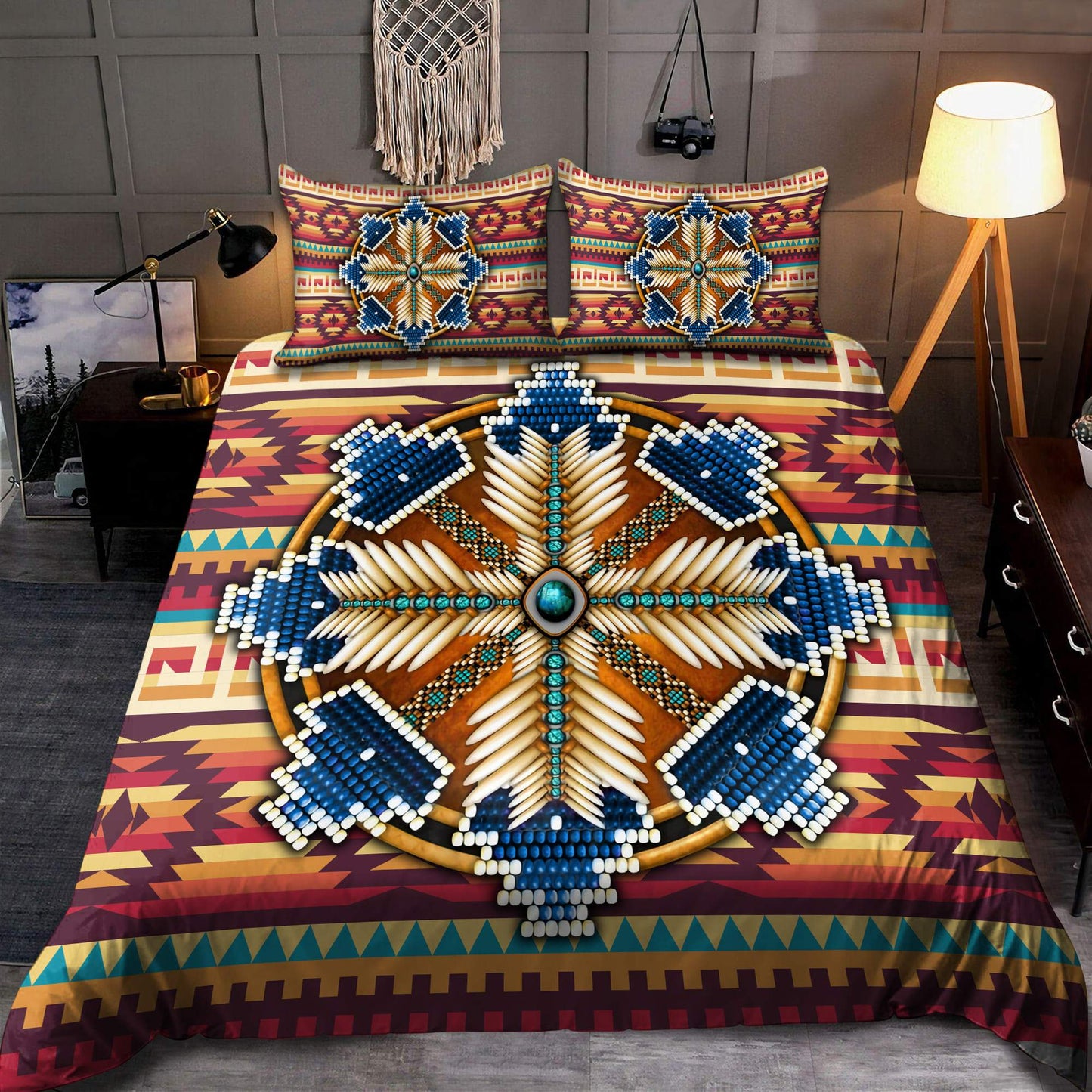 Native American 3D All Over Printed Bedding Set