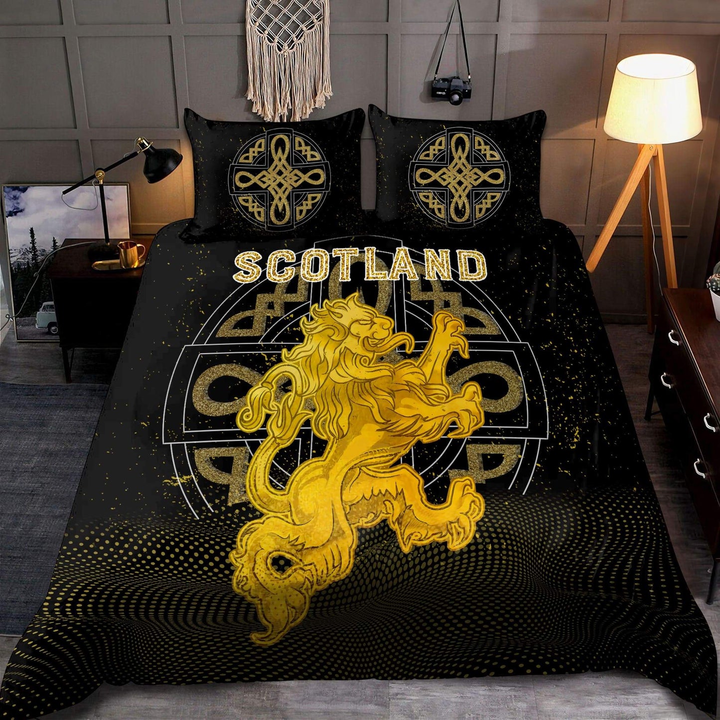 Premium Scotland Lion Bedding Set PL
