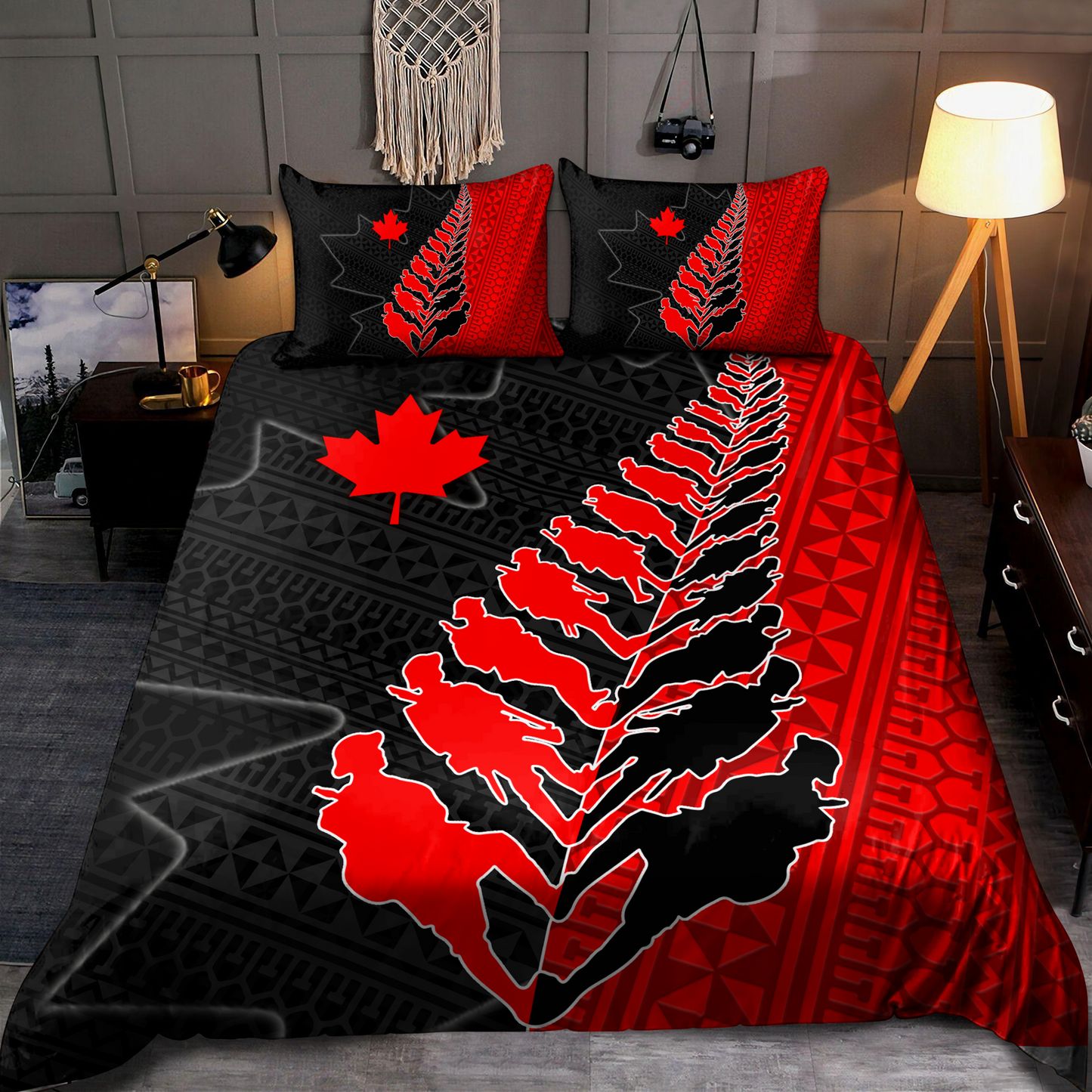 Canadian Veteran Remembrance Day Bedding Set XT TNA16032103