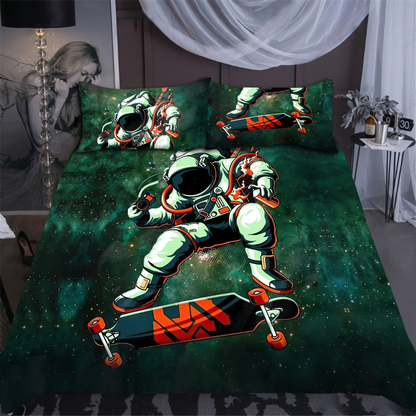 Skateboard Skull Bedding Set PL