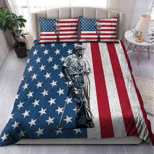 Golf Lover 3D Printed Bedding Set