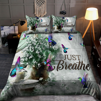 Hummingbird 3D Printed Bedding Set