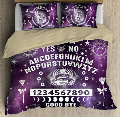 Wicca Raven All Over Printed Bedding Set MEI