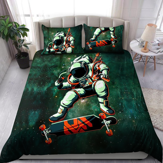 Skateboard Skull Bedding Set PL