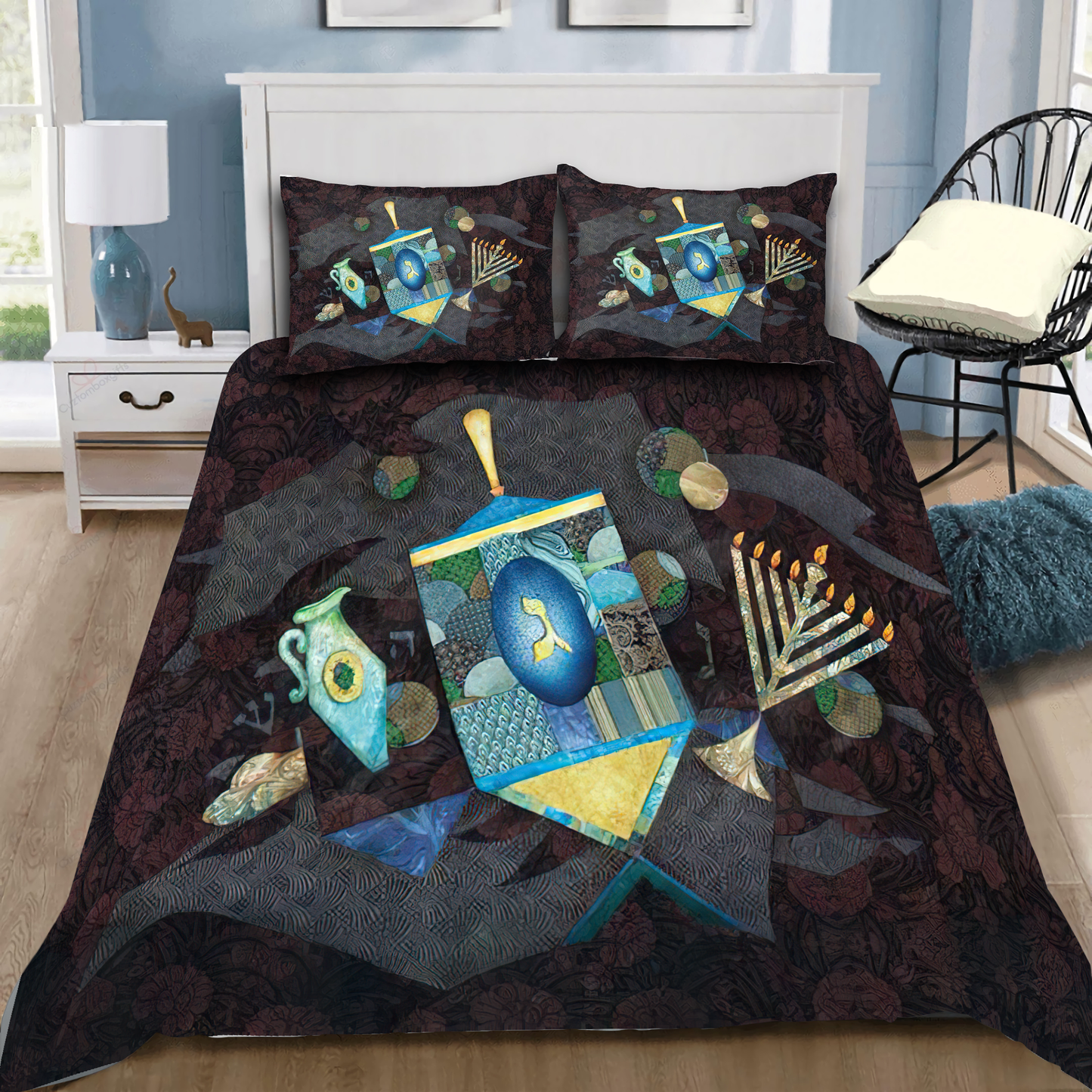 Premium Wicca All Over Printed Bedding Set