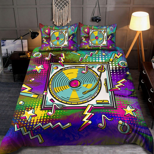 Vinyl Record 3D All Over Printed Bedding Set