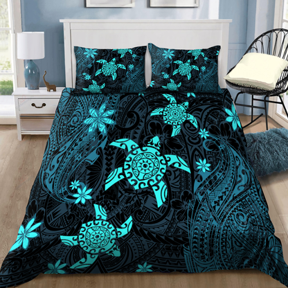Premium Three Turtles Bedding Set