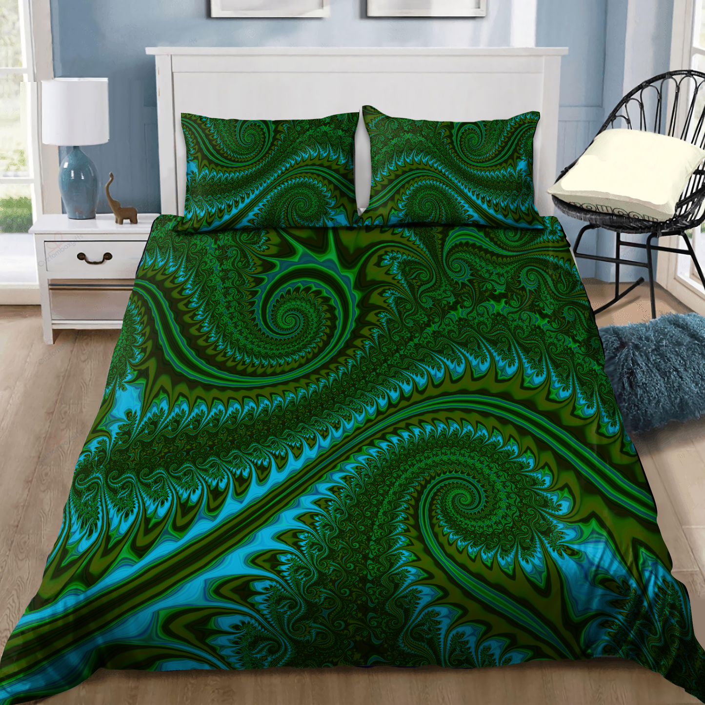Premium Koru Fern Bedding Set