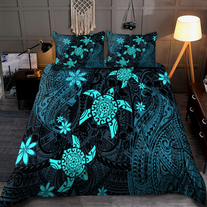 Premium Three Turtles Bedding Set