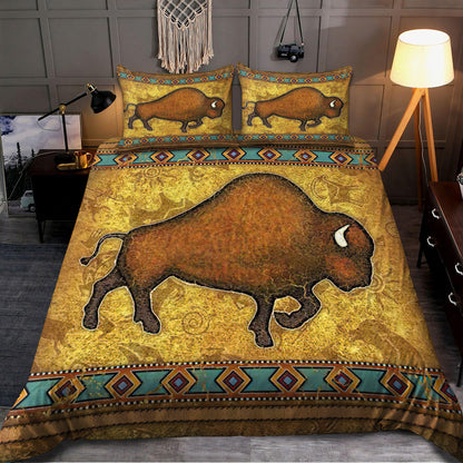 Bison Native American 3D All Over Printed Bedding Set