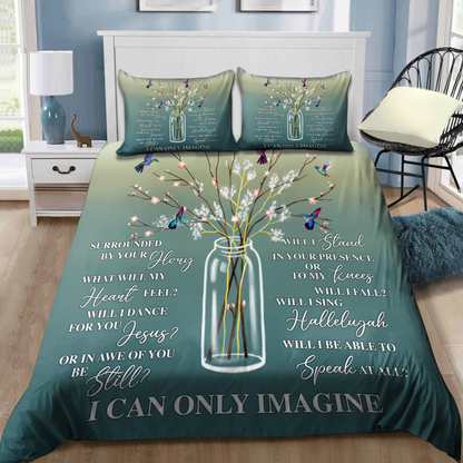 Hummingbird 3D Printed Bedding Set