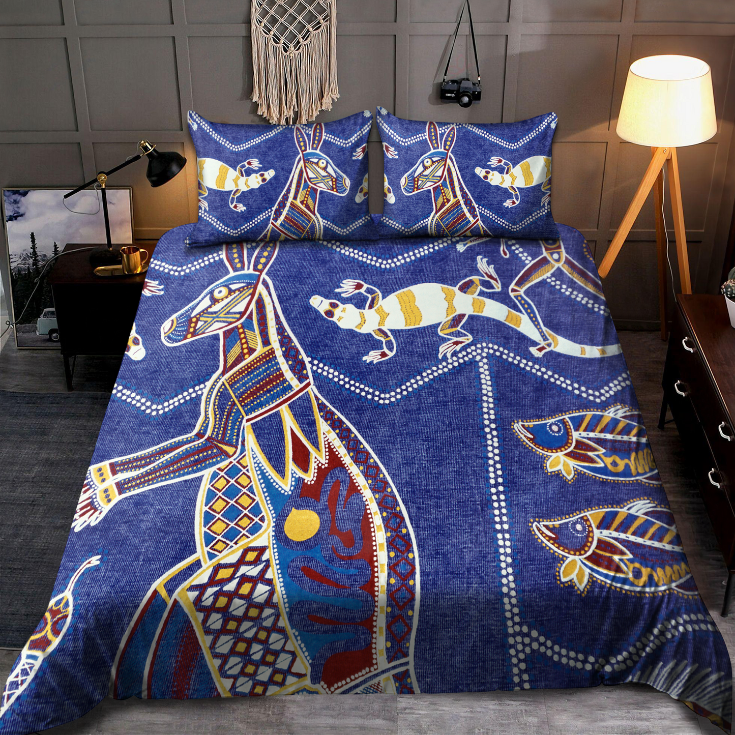 Aboriginal Kangaroo Bedding Set TN