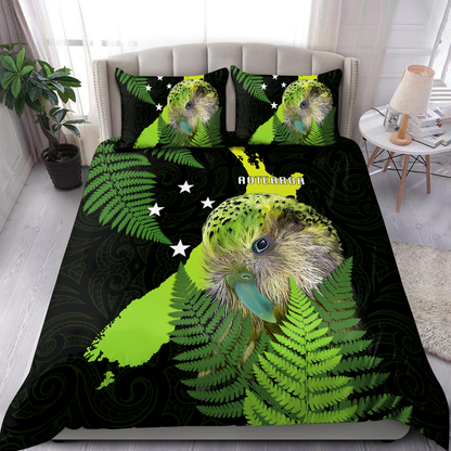 Premium Aotearoa Kakapo Bird Bedding Set