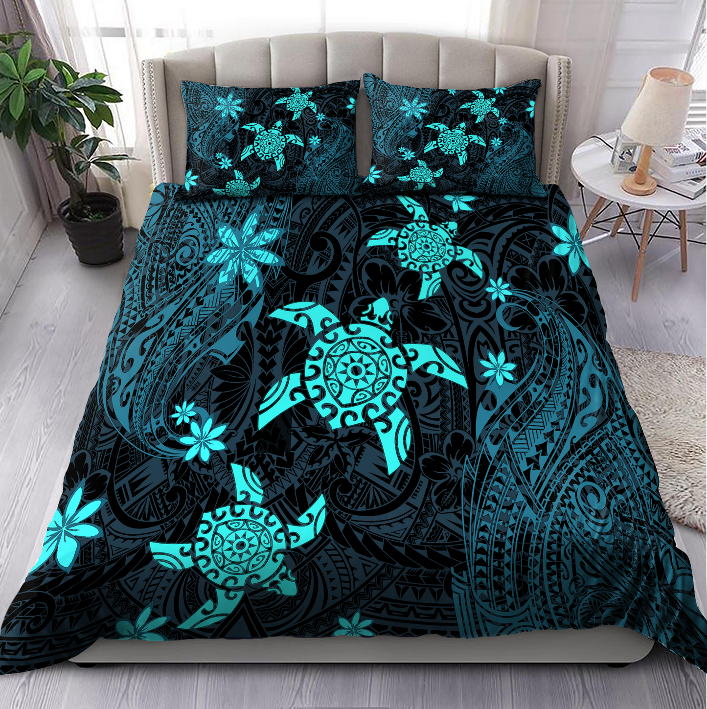 Premium Three Turtles Bedding Set