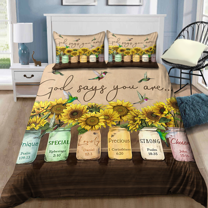 Hummingbird 3D Printed Bedding Set XT DA21052105