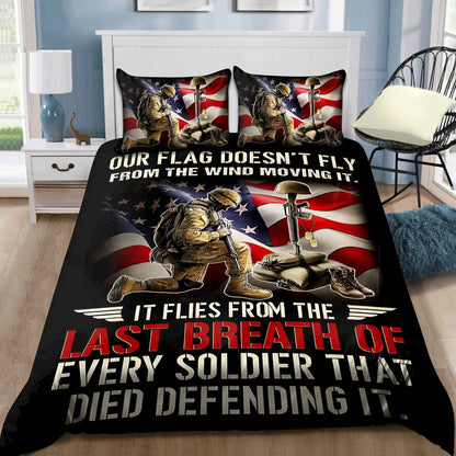US Veteran Flag old Soldier bedding set TNA24052104
