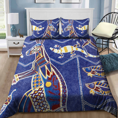 Aboriginal Kangaroo Bedding Set TN