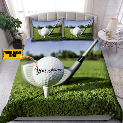 Custom Name XT Golf Lover 3D Printed Bedding Set