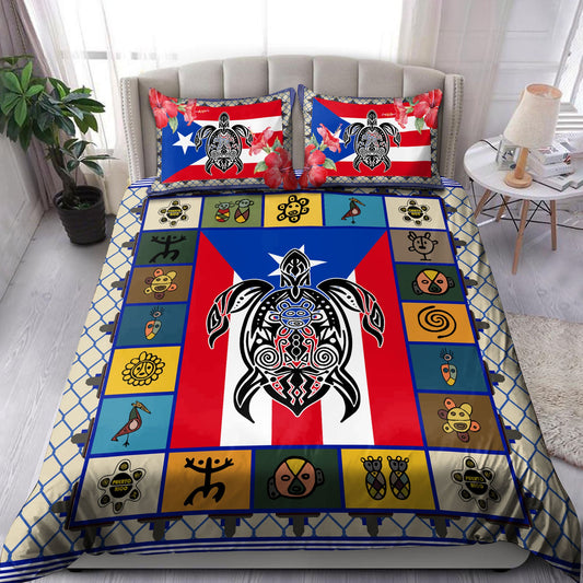 Puerto Rico Art 3D Printed Bedding Set
