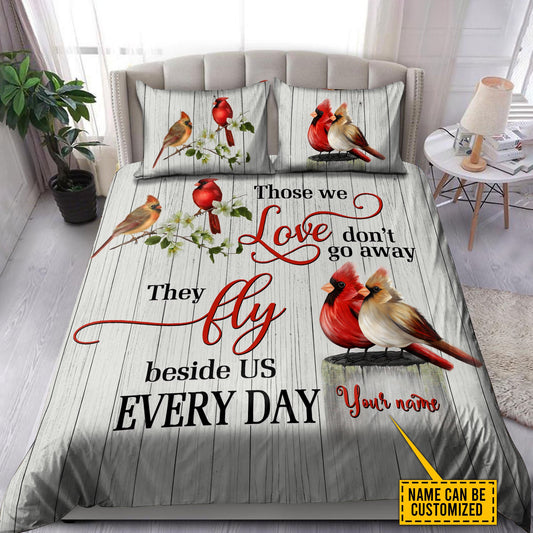 Custom Name XT Cardinal 3D Bedding Set NTN28052104