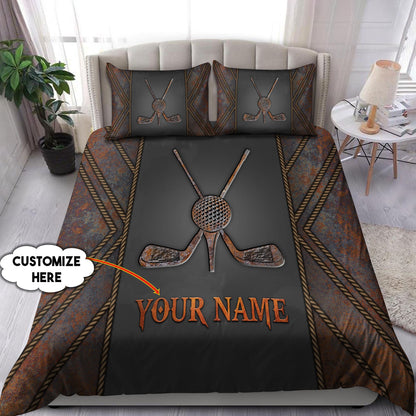 Custom Name XT Golf Lover 3D Printed Bedding Set AM14052104