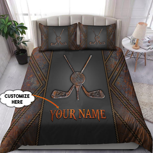 Custom Name XT Golf Lover 3D Printed Bedding Set AM14052104