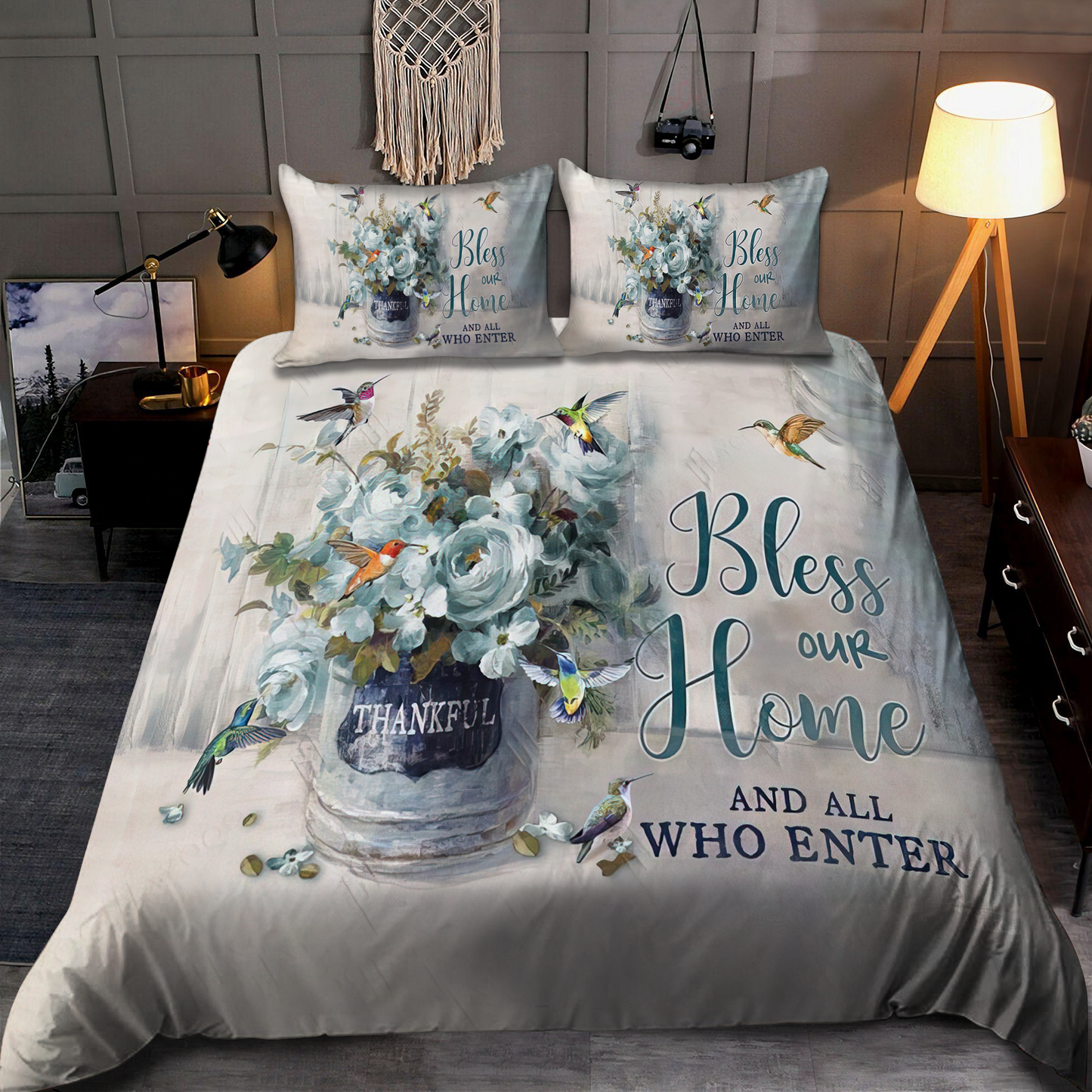 Hummingbird 3D Bedding Set MH28052106