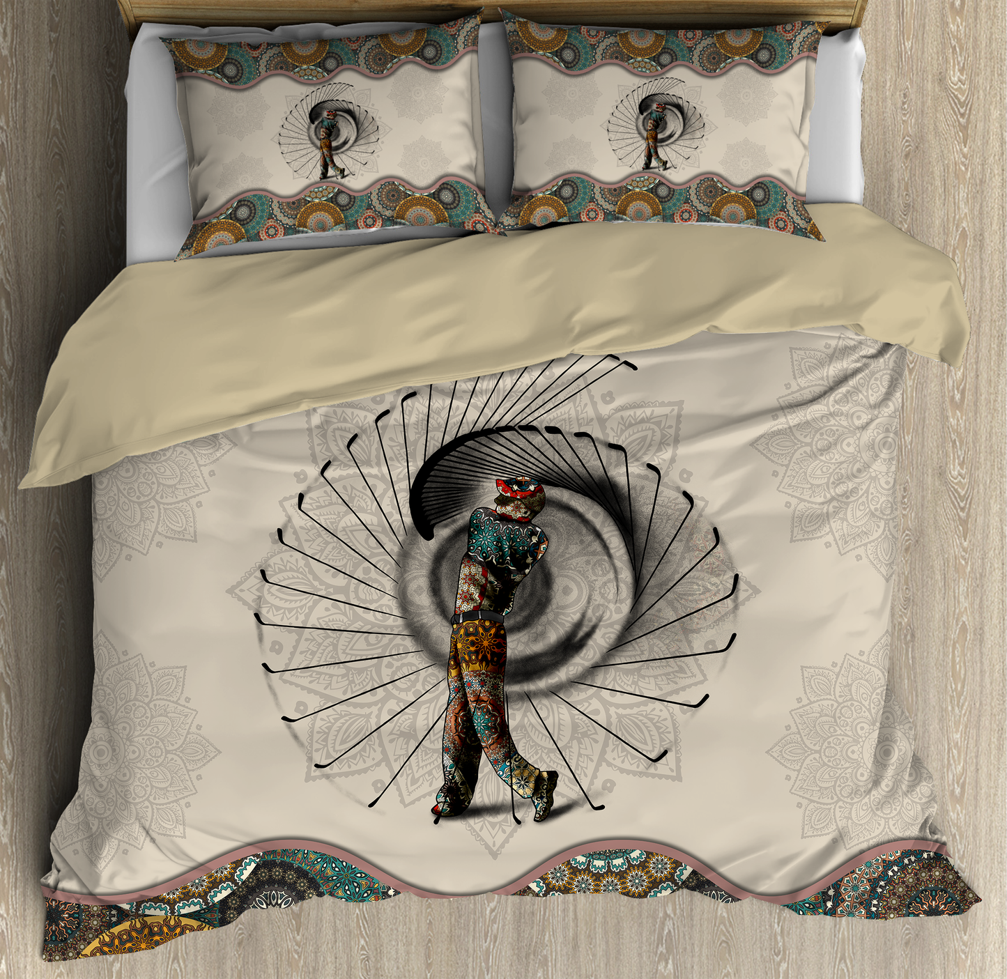 Golf Lover 3D Printed Bedding set MH14052107