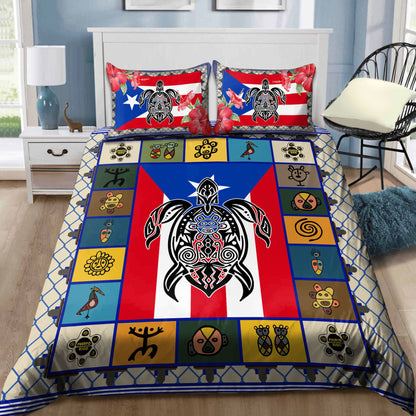 Puerto Rico Art 3D Printed Bedding Set