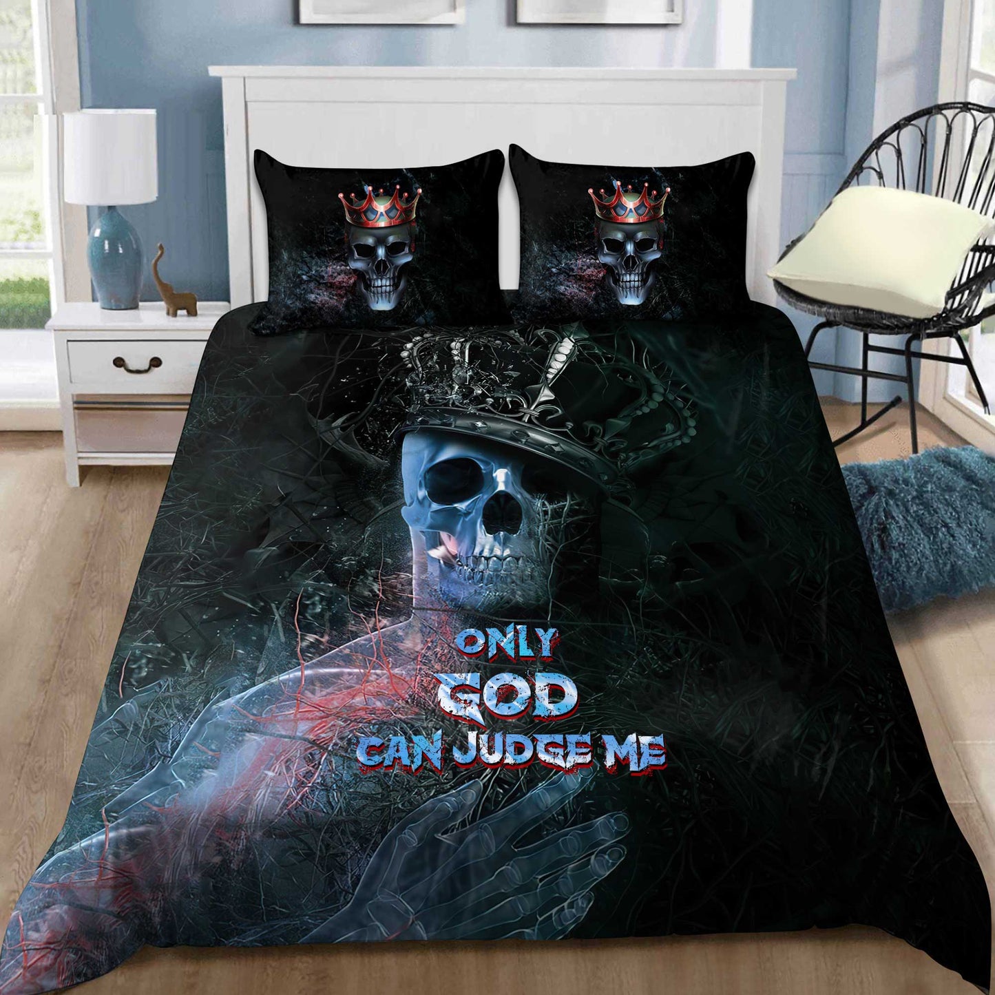 The Righteous  Skull Bedding Set AM122027