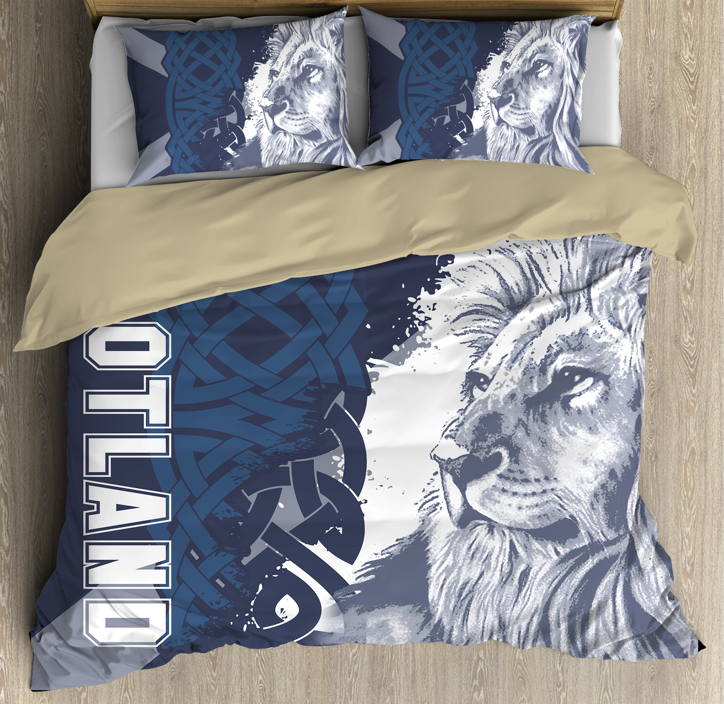 Premium Scotland Lion Bedding Set PL