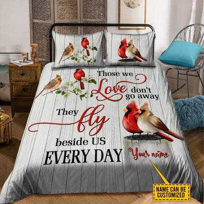 Custom Name XT Cardinal 3D Bedding Set NTN28052104