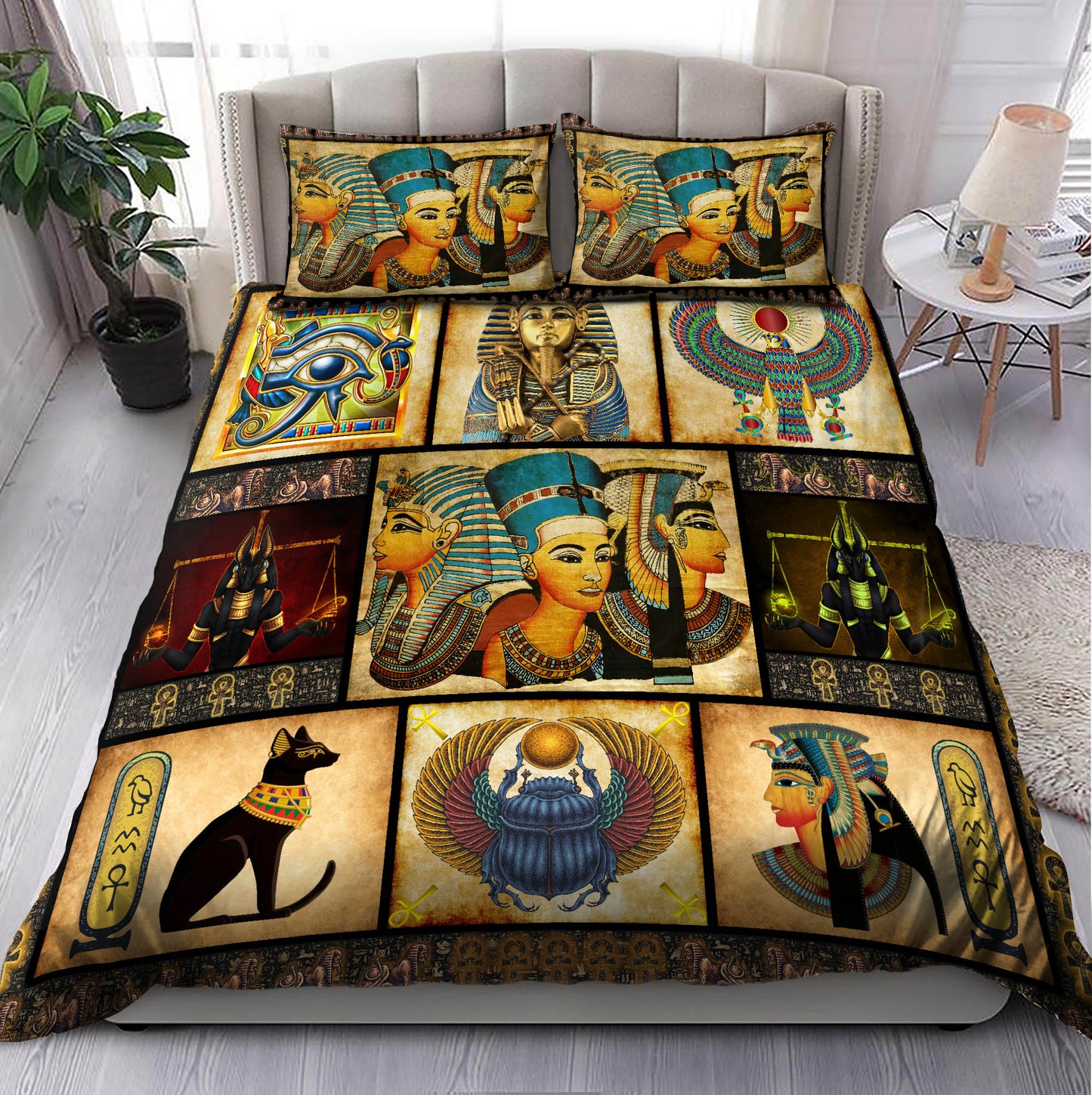 Ancient Egypt 3D All Over Printed Bedding Set