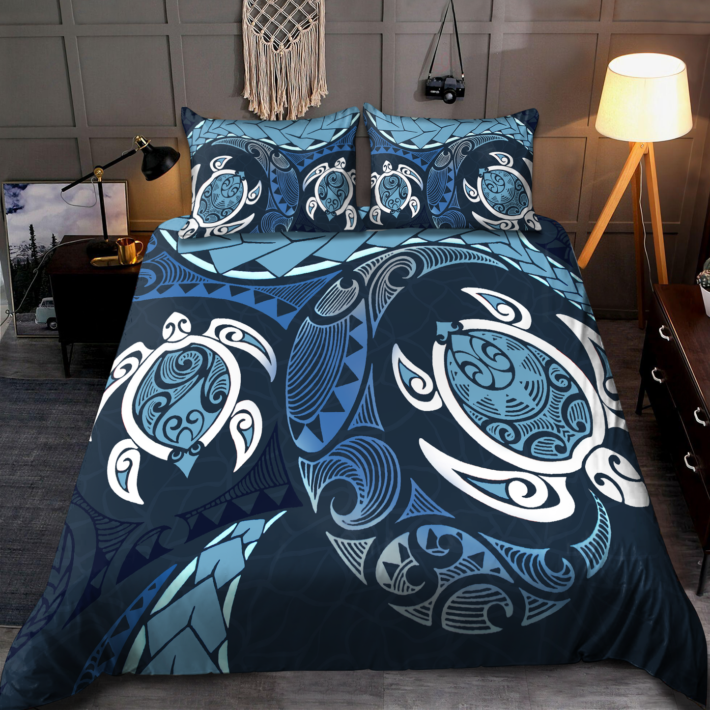 Premium Two Turtles Bedding Set