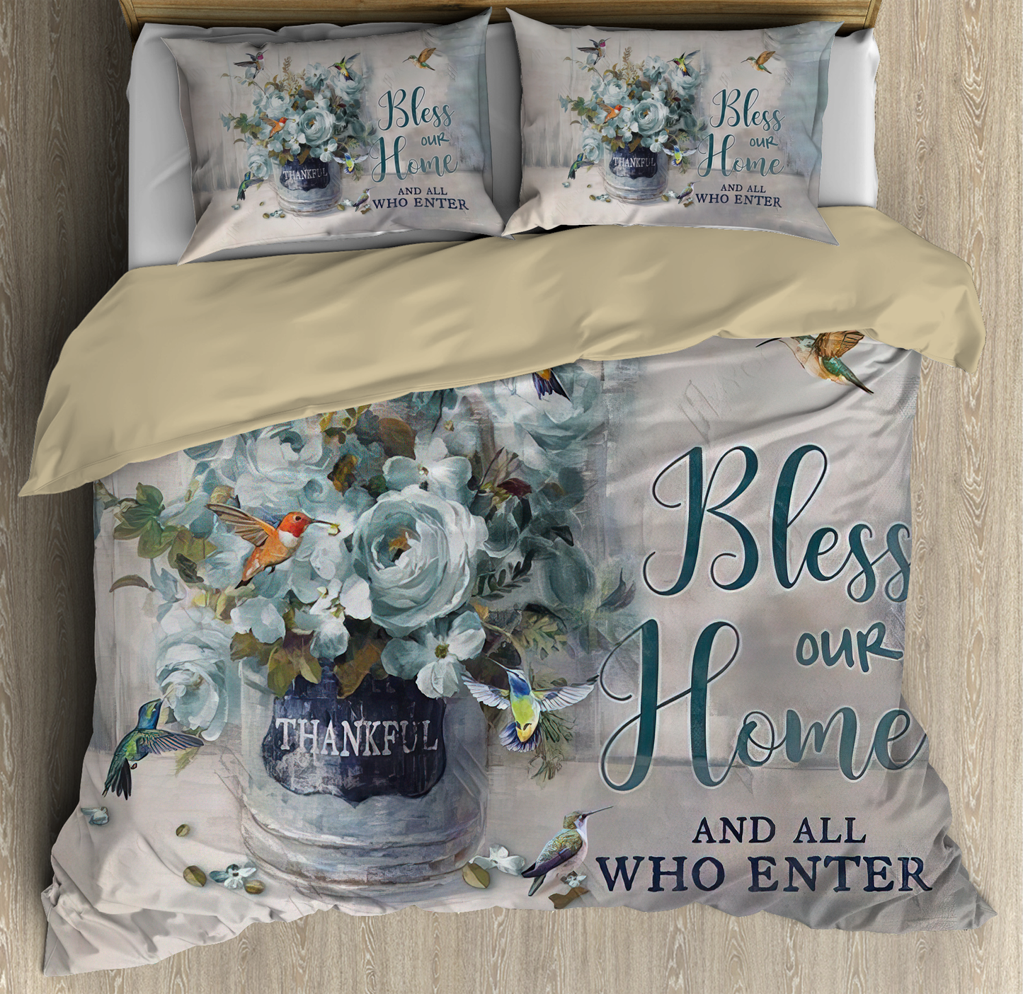 Hummingbird 3D Bedding Set MH28052106
