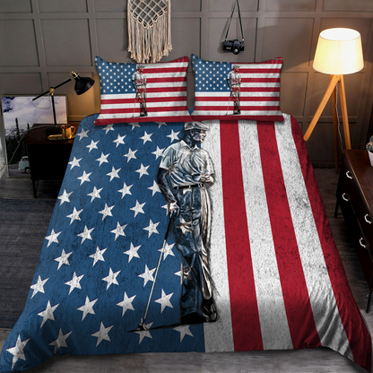 Golf Lover 3D Printed Bedding Set