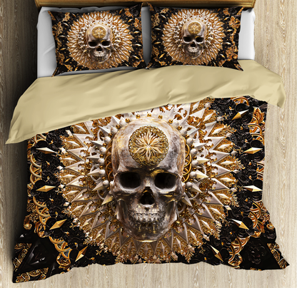 Premium Skull 3D All Over Printed Bedding Set