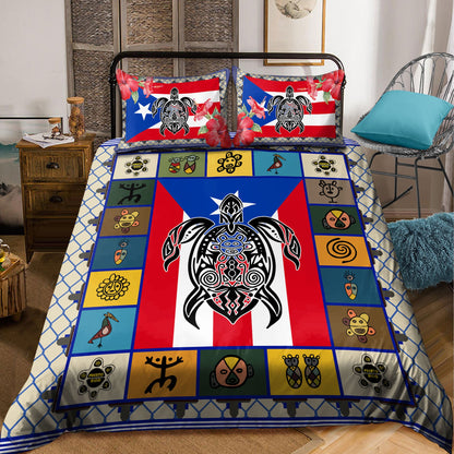 Puerto Rico Art 3D Printed Bedding Set