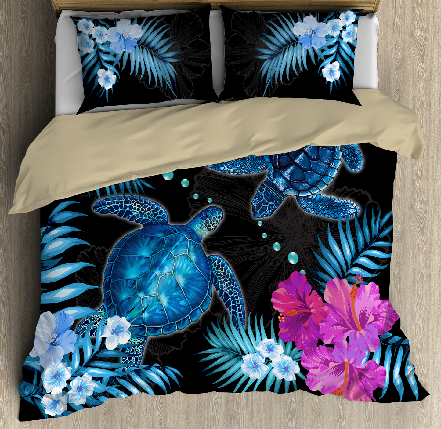 Premium Love Turtle Bedding Set