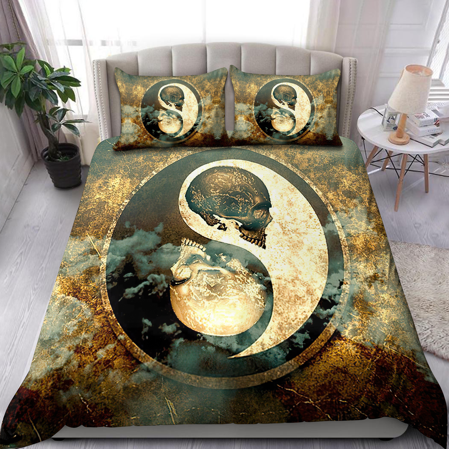 Premium Skull 3D All Over Printed Bedding Set